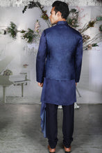 Load image into Gallery viewer, The Asymmetric Polemiko Kurta and Bandi - Archana Kochhar India