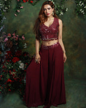 Load image into Gallery viewer, The Purple Plazzo Jacket