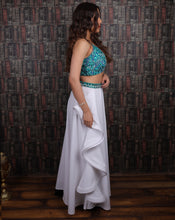 Load image into Gallery viewer, The Crop Top Ruffle Pant Set