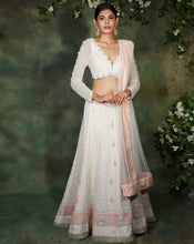 Load image into Gallery viewer, The Pearl Ivory Lehenga