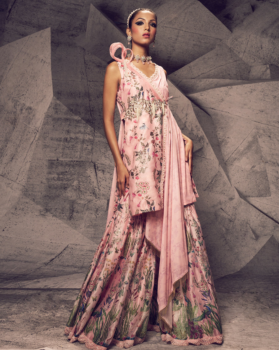 The Pink Kurti Set
