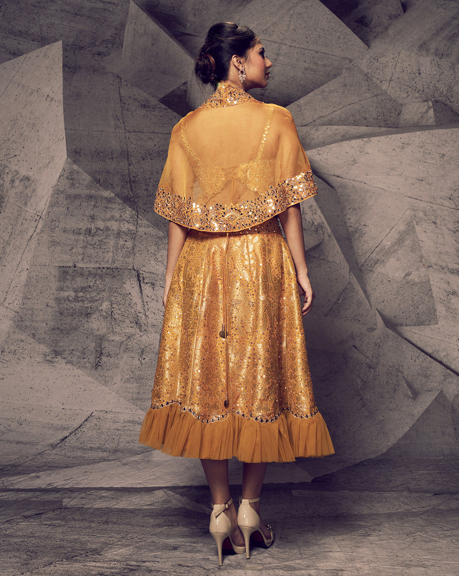 The Anant Genda Short Lehenga