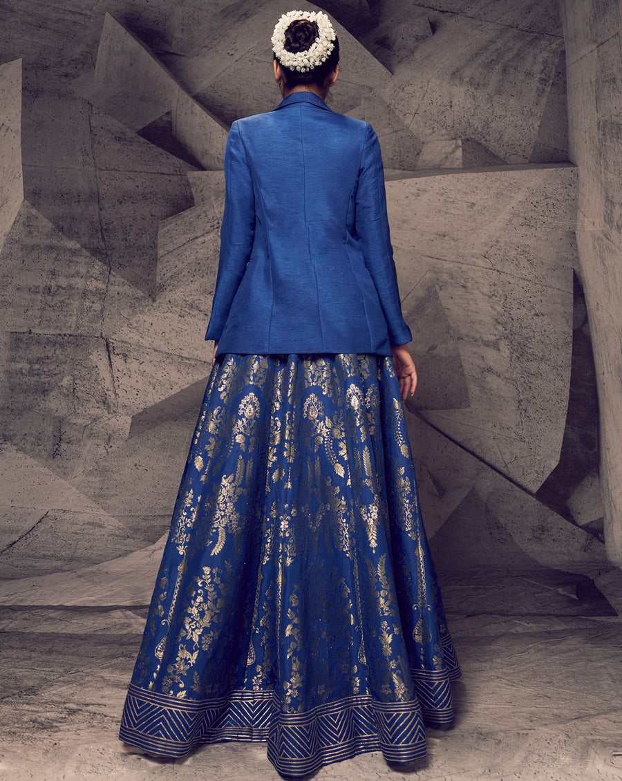The Anant Rangrez Blazer Lehenga