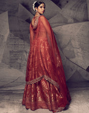 Load image into Gallery viewer, The Anant Rust Lehenga
