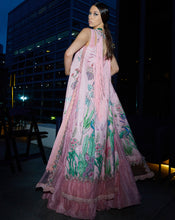 Load image into Gallery viewer, The Pink Floral Jacket Anarkali
