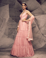 Load image into Gallery viewer, The Pink Floral Anarkali
