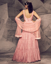 Load image into Gallery viewer, The Pink Floral Anarkali
