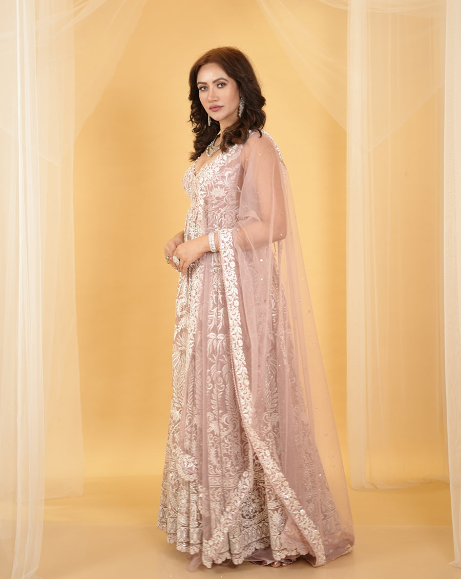 The Pink Mughal Anarkali