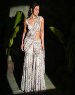 The Enchanted Sharara Sari