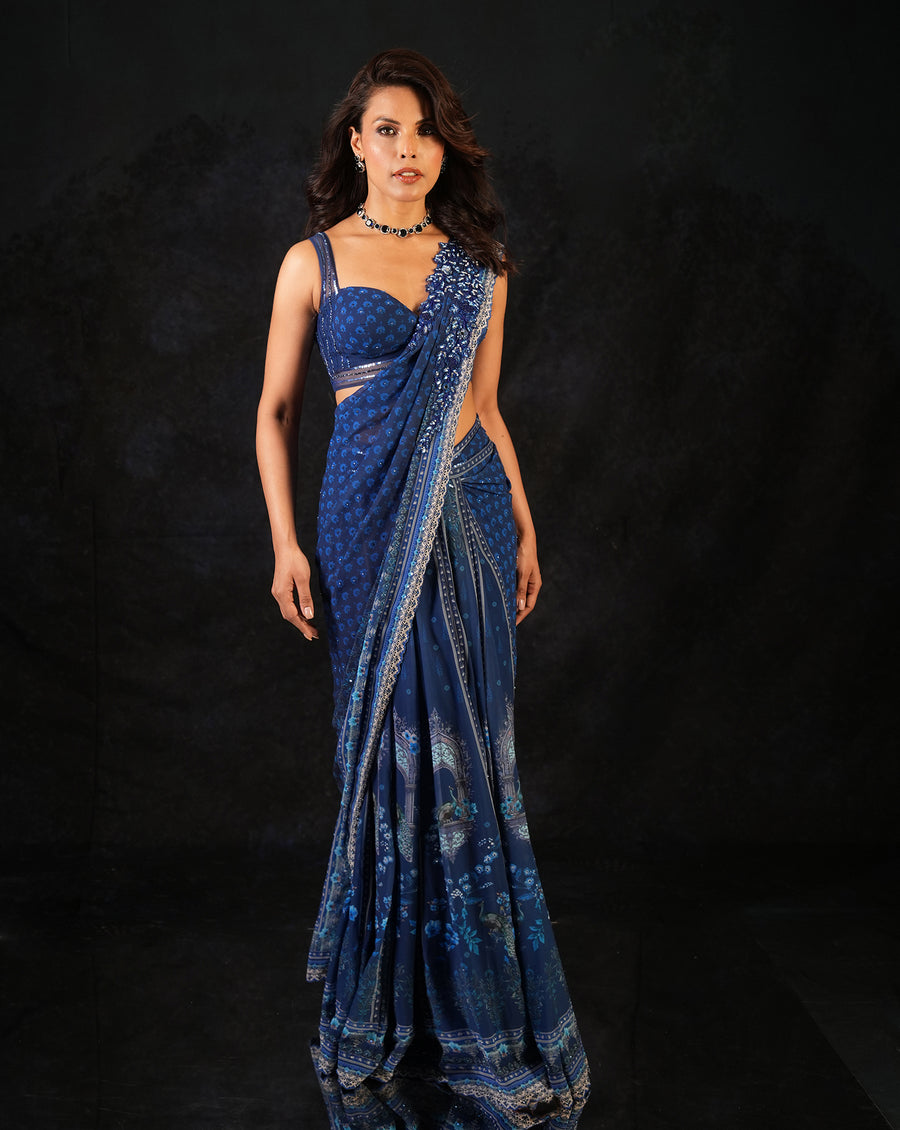 The Neel Mahal Sari