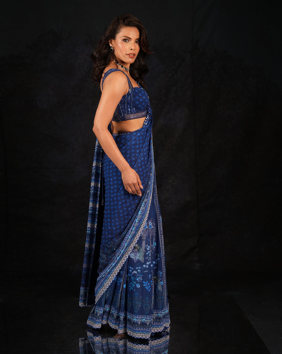 The Neel Mahal Sari