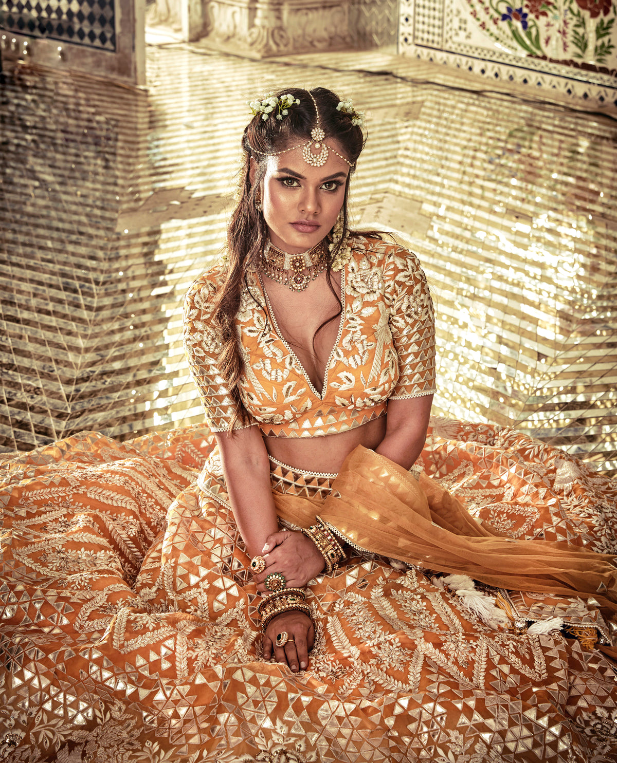 Genda lehenga