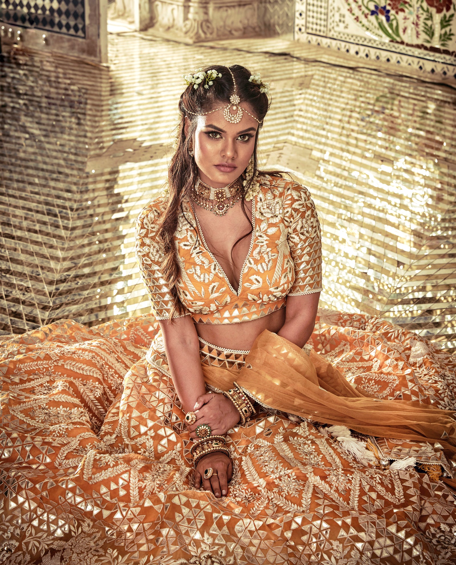 Genda lehenga