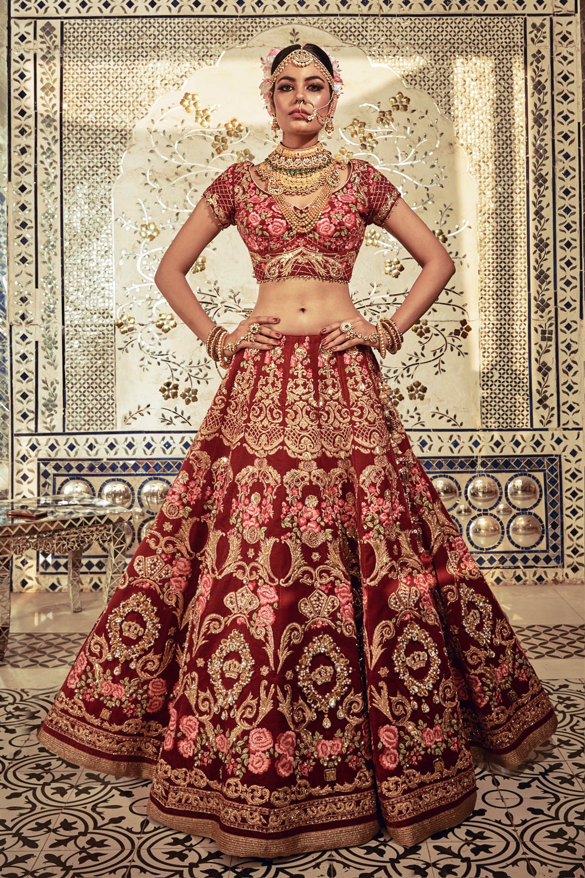 The Royal Crest lehenga