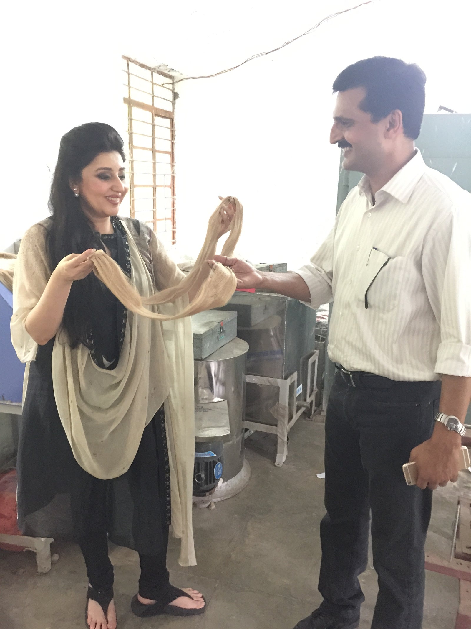 Ahimsa silk