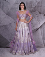 The Spree Lavender Lehenga