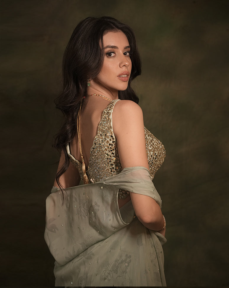 The Jacket Mirror Lehenga