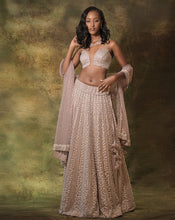 Load image into Gallery viewer, The Lilac Pearl Lehenga
