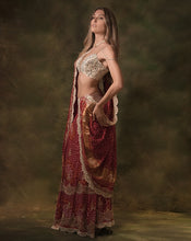 Load image into Gallery viewer, The Red Bandhani Lehenga
