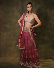 Load image into Gallery viewer, The Pink Bandhani Lehenga

