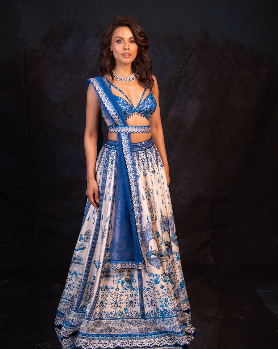 The Neel Mahal Lehenga