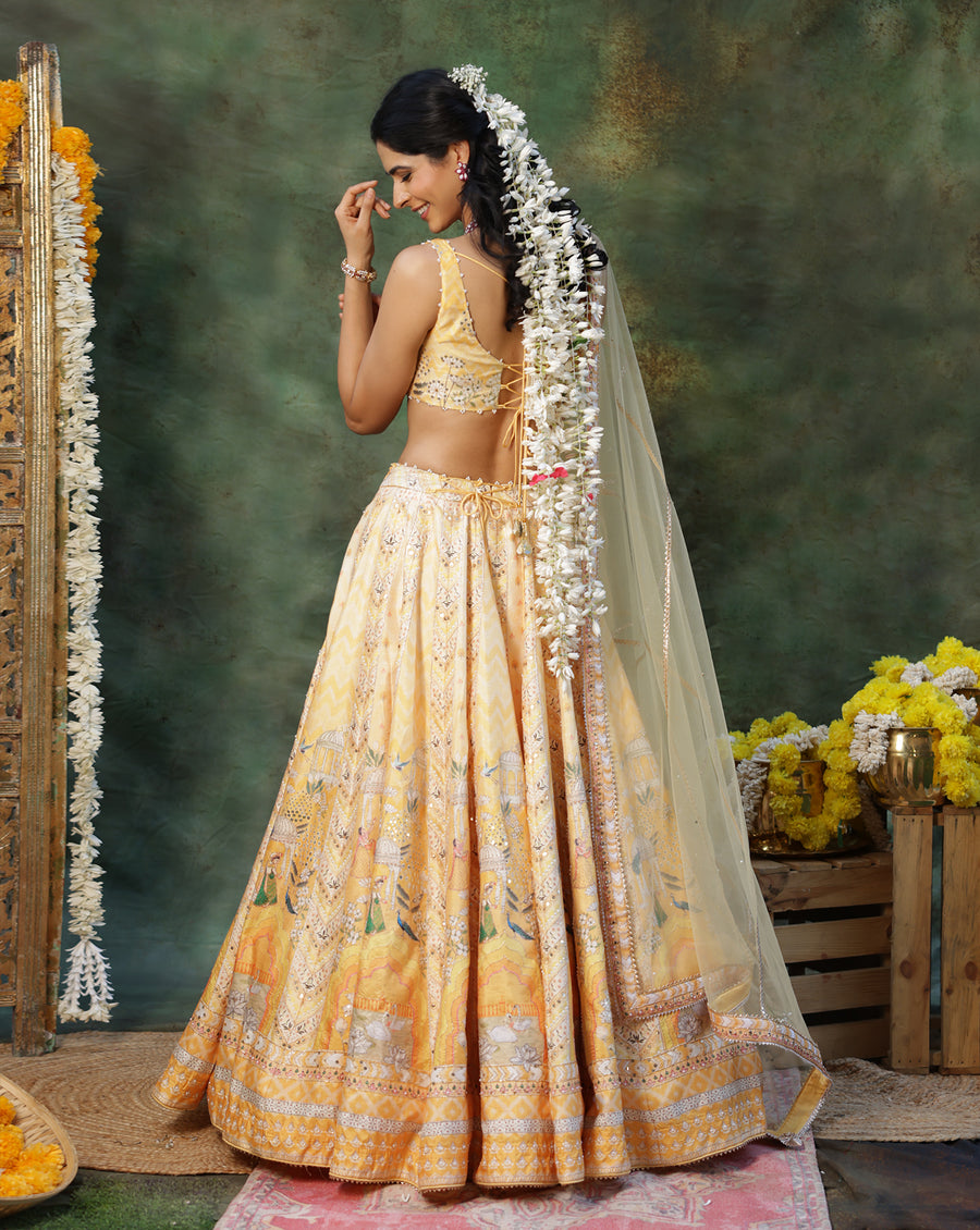 Gulmora Lehenga Set