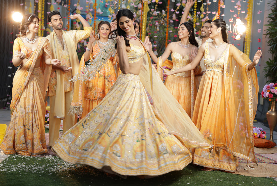 Gulmora Lehenga Set