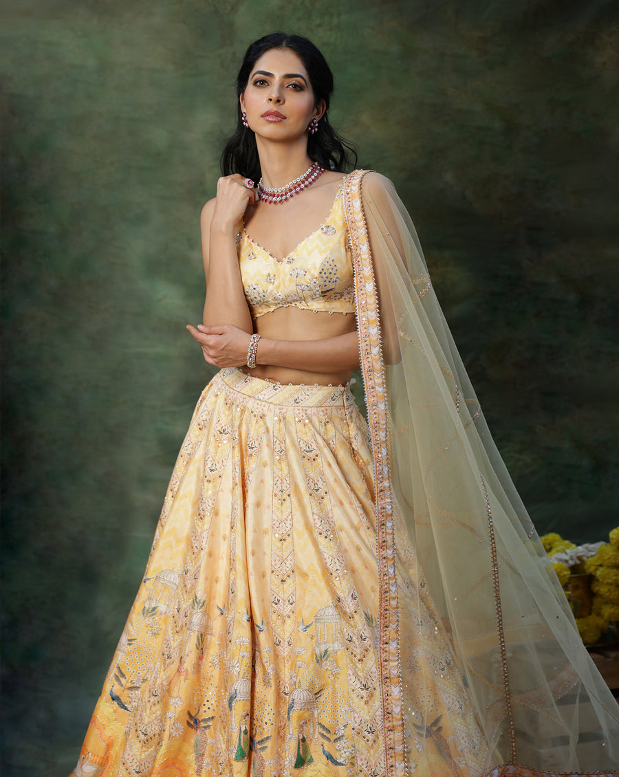 Gulmora Lehenga Set