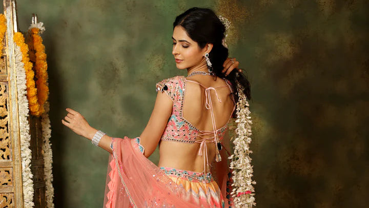 Sheesh Palace lehenga Set