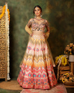 Sheesh Colourburst Lehenga Set