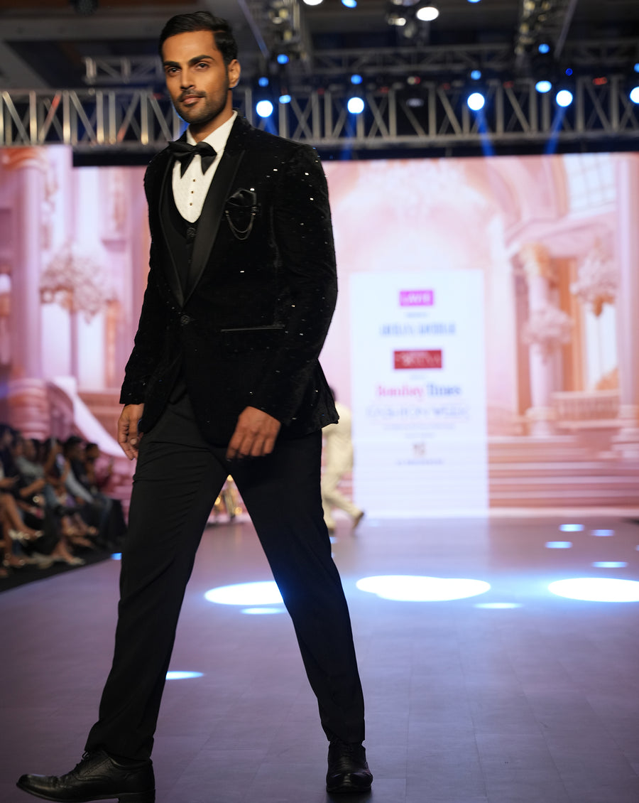 Black Velvet Tuxedo