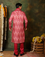 Load image into Gallery viewer, Rani Pink Rangmanch Kurta Set
