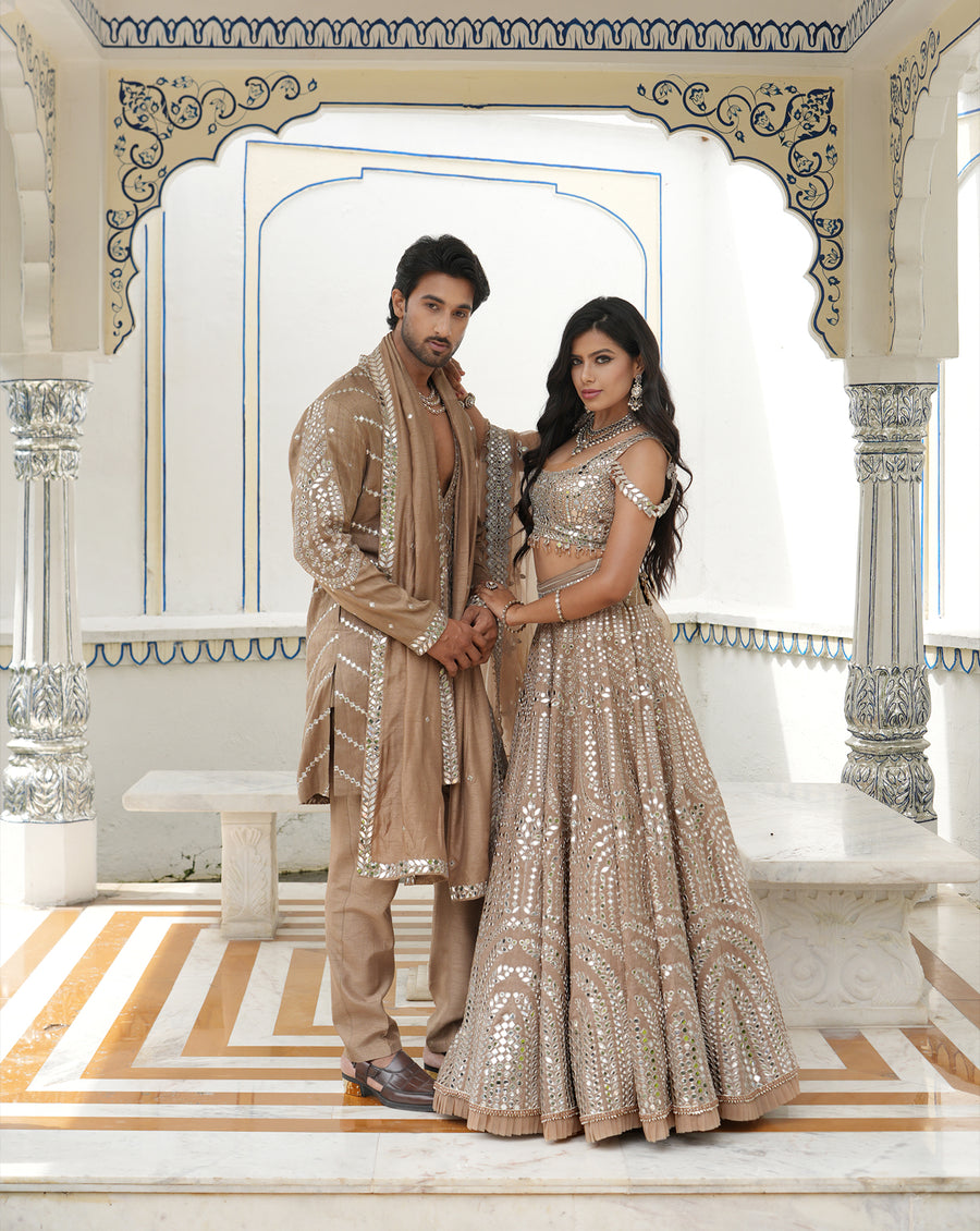 Ainna Ecru Kurta Set