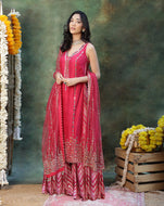 Rangmanch Rani Pink Kurta Set