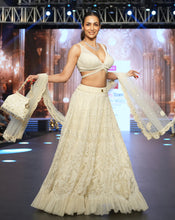 Load image into Gallery viewer, The Ivory Pearl Lehenga
