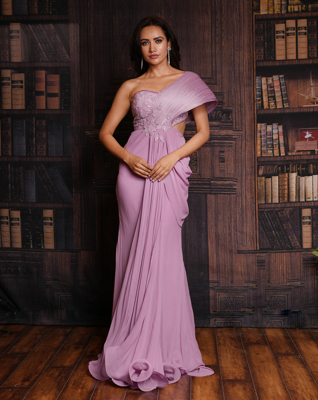 The Lilac Rachel Gown