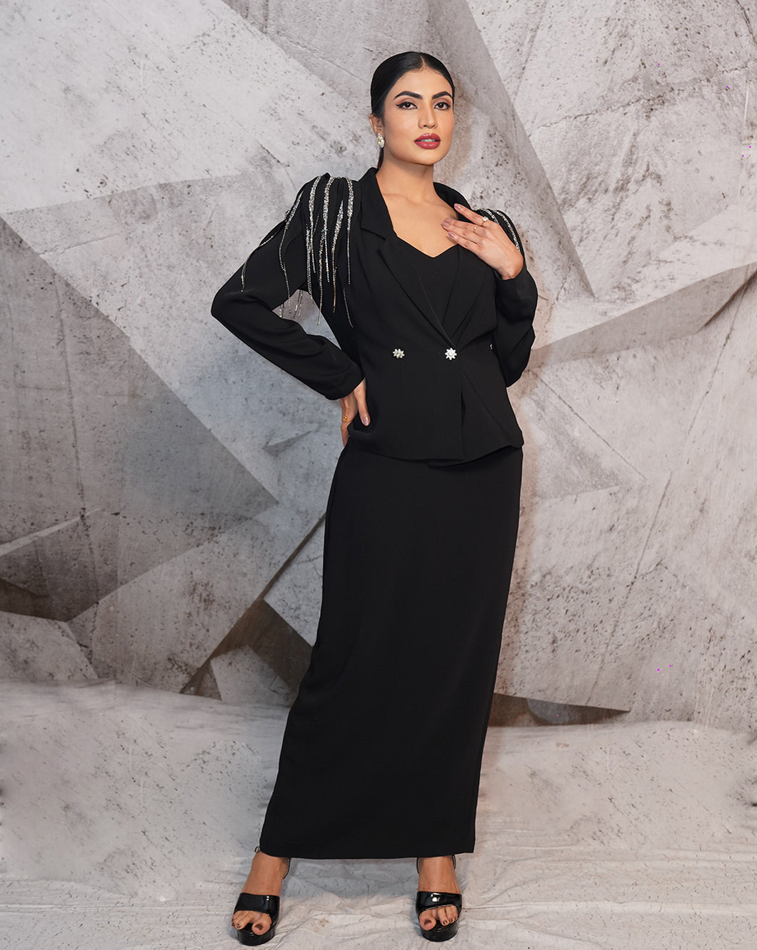 The Statement Blazer Dress