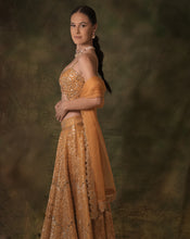 Load image into Gallery viewer, The Embellished Mustard Lehenga
