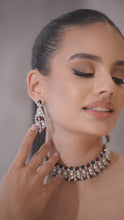 Load and play video in Gallery viewer, The Red Sequins Gown Sari
