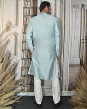 Load image into Gallery viewer, The Blue Mirror Kurta

