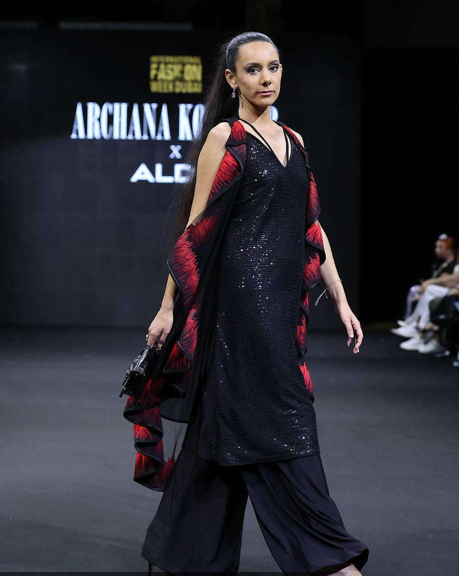 The Cosmic Jacket Kurti Set