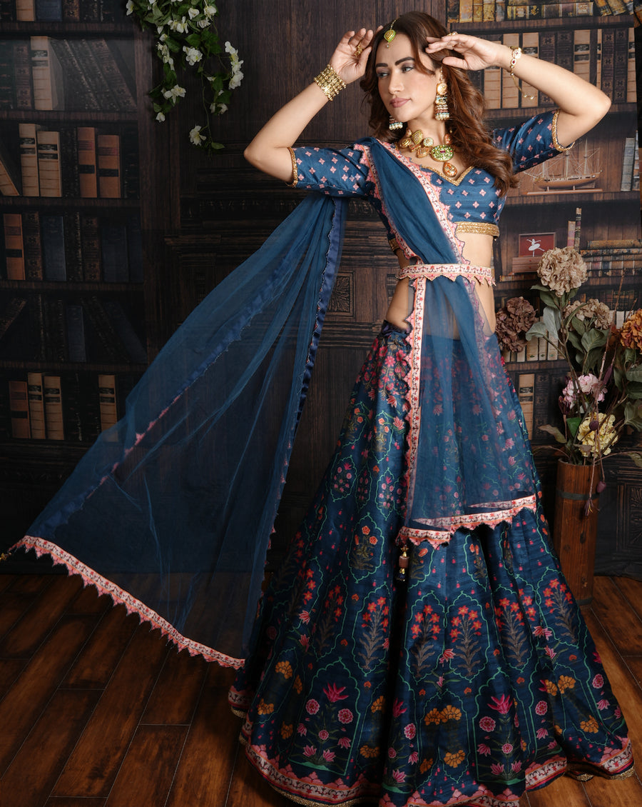 The Lagoon Lehenga