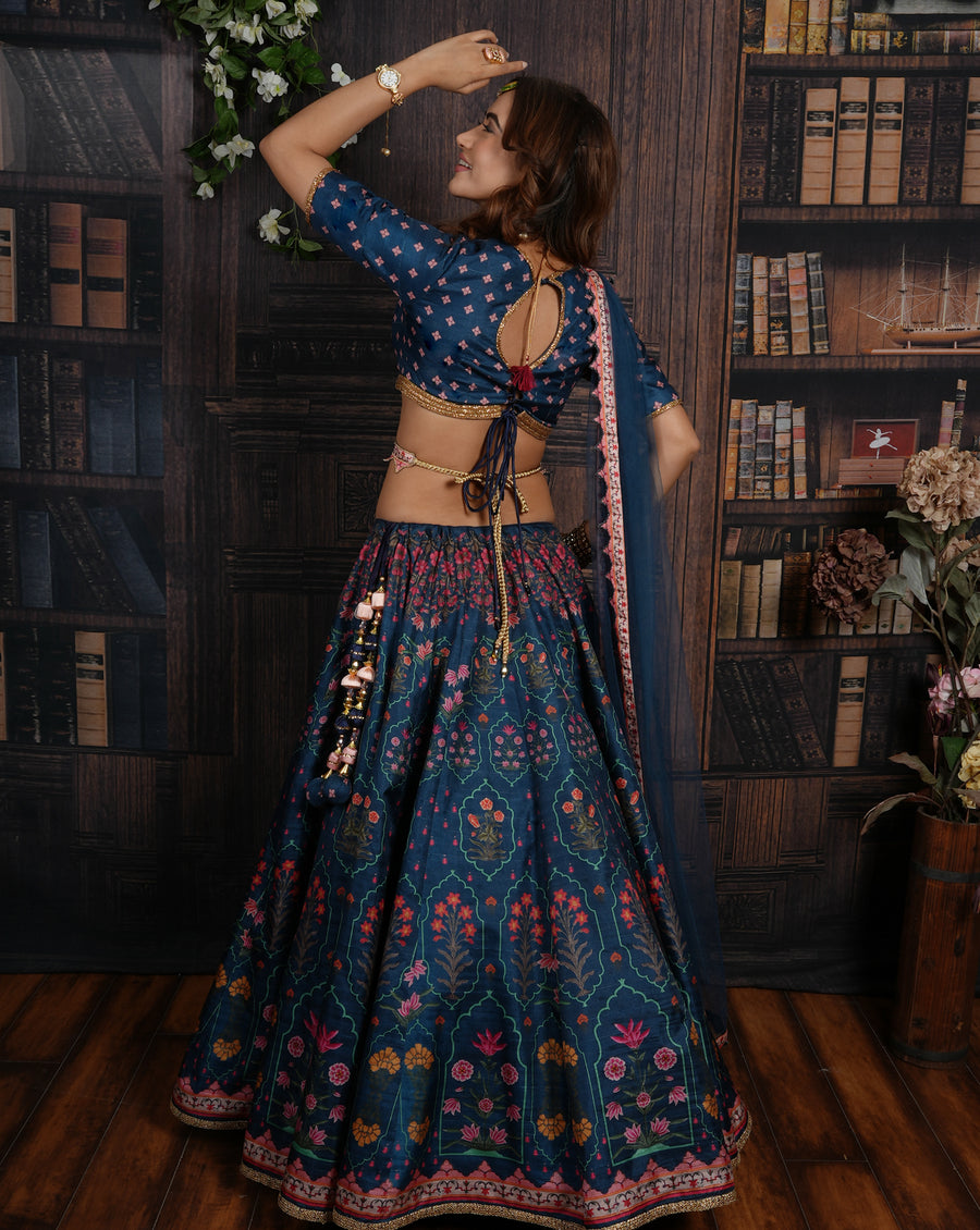 The Lagoon Lehenga