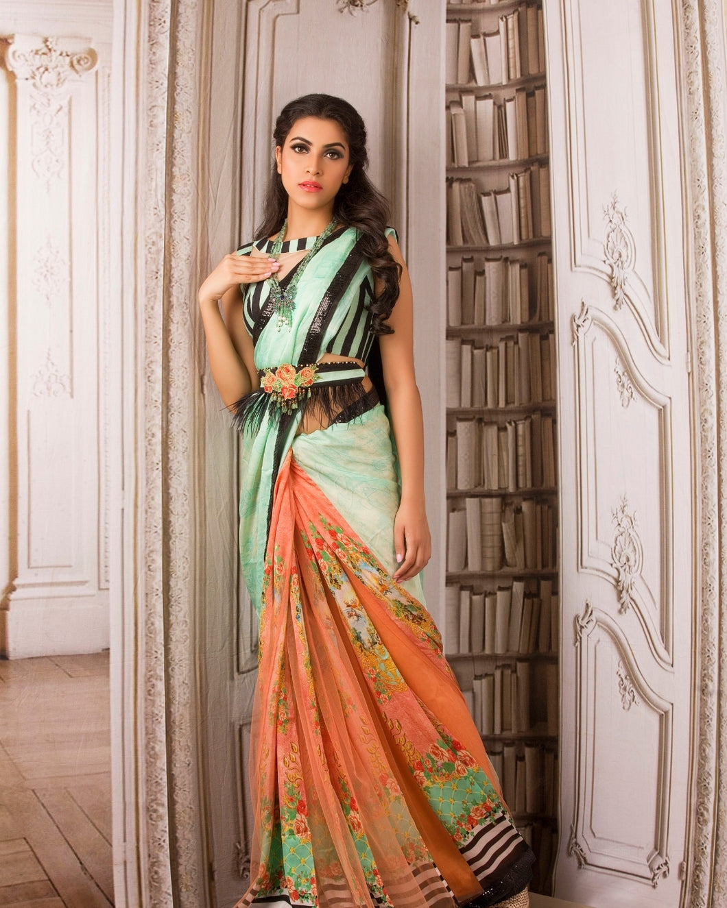 The Garden Of Eve Saree - Archana Kochhar India