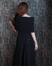 Load image into Gallery viewer, The Black Bow Gown
