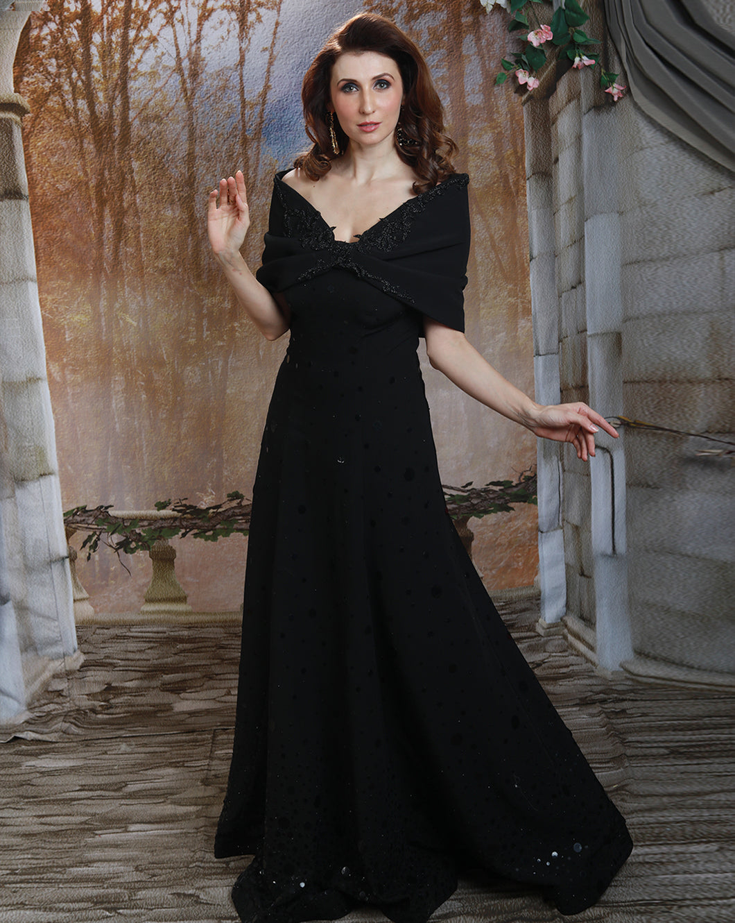 The Black Bow Gown