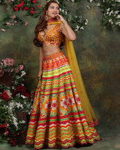 Load image into Gallery viewer, The Colourful Mirror Lehenga
