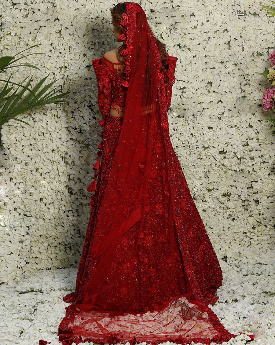 The Floral Bridal Lehenga