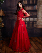 Load image into Gallery viewer, The Red Jacket Lehenga
