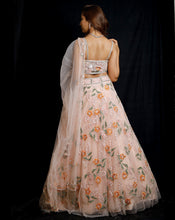 Load image into Gallery viewer, The Pink Floral Lehenga
